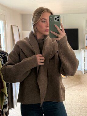 Zara scarf knit jumper